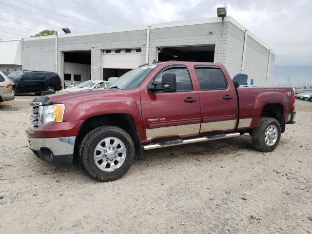 1GT120CG3DF112608 - 2013 GMC SIERRA K2500 SLE MAROON photo 1