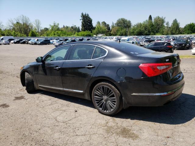 KNALN4D79E5162245 - 2014 KIA CADENZA PREMIUM BLACK photo 2