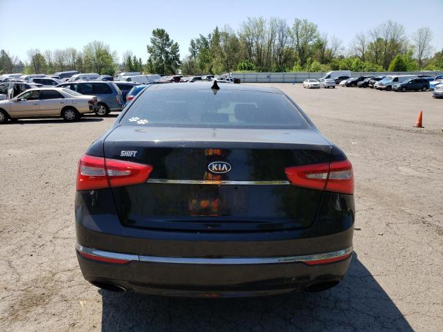 KNALN4D79E5162245 - 2014 KIA CADENZA PREMIUM BLACK photo 6