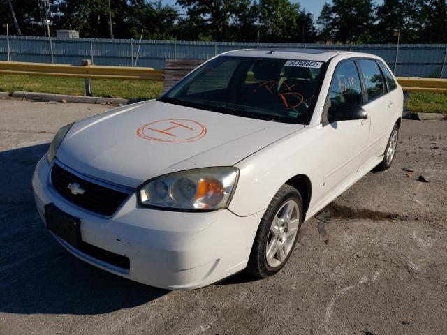 1G1ZT68N67F247119 - 2007 CHEVROLET MALIBU MAXX LT WHITE photo 2