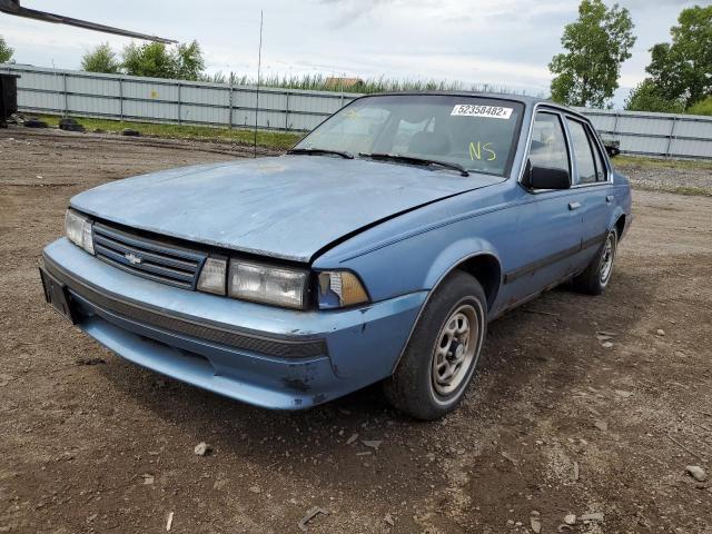 1G1JC5111J7166691 - 1988 CHEVROLET CAVALIER BLUE photo 2