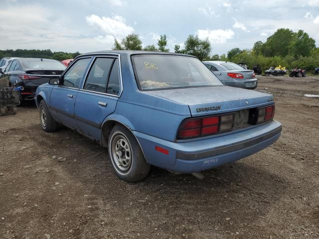 1G1JC5111J7166691 - 1988 CHEVROLET CAVALIER BLUE photo 3