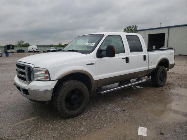 1FTWW31Y65EB39204 - 2005 FORD F350 SRW SUPER DUTY WHITE photo 1