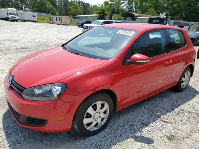 WVWBA7AJ2BW132134 - 2011 VOLKSWAGEN GOLF RED photo 1