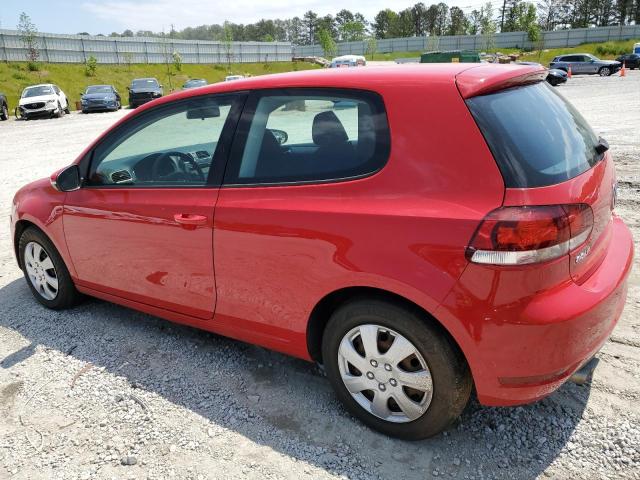 WVWBA7AJ2BW132134 - 2011 VOLKSWAGEN GOLF RED photo 2