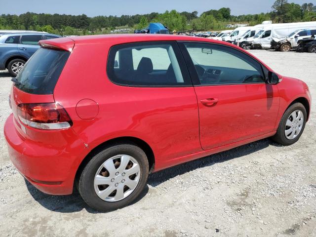 WVWBA7AJ2BW132134 - 2011 VOLKSWAGEN GOLF RED photo 3