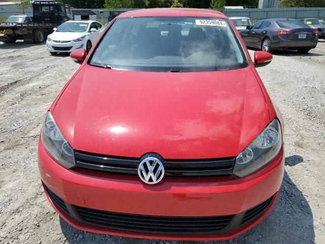 WVWBA7AJ2BW132134 - 2011 VOLKSWAGEN GOLF RED photo 5