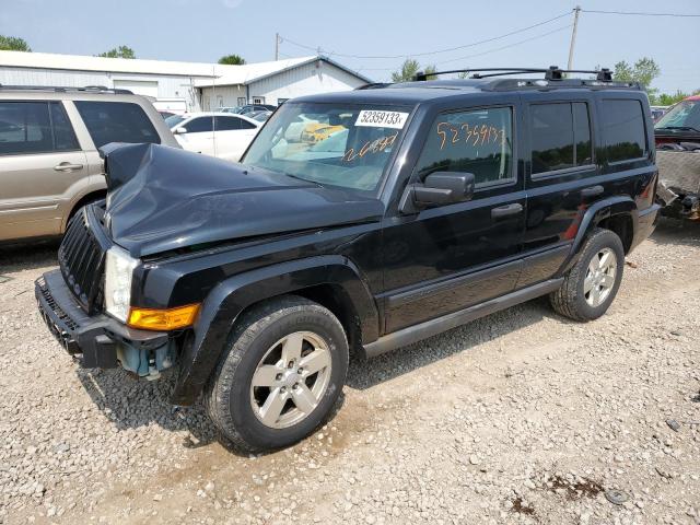 1J8HG48K76C268801 - 2006 JEEP COMMANDER 黑色 照片 1