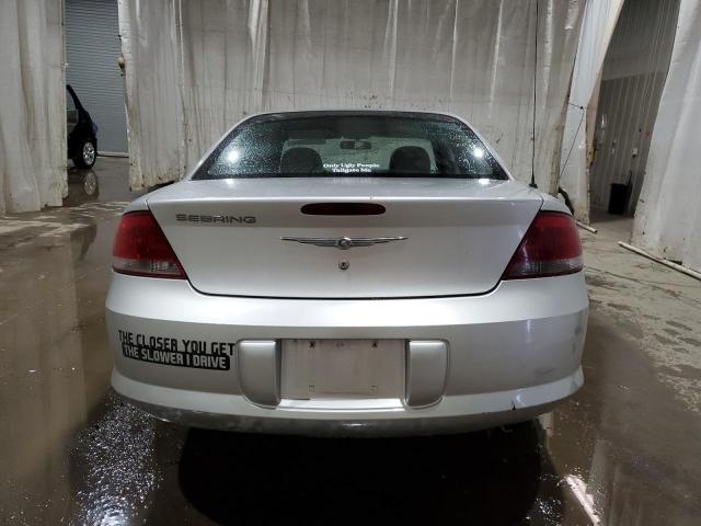 1C3EL46JX5N571305 - 2005 CHRYSLER SEBRING SILVER photo 6