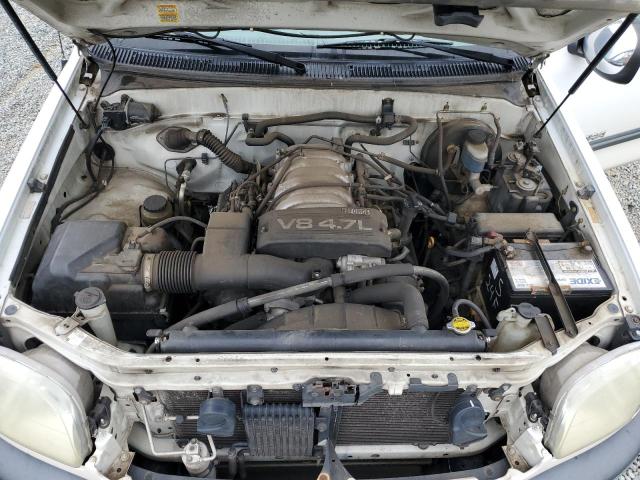 5TBRT34111S167574 - 2001 TOYOTA TUNDRA ACCESS CAB 白色 照片 11