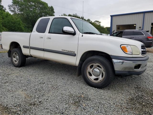 5TBRT34111S167574 - 2001 TOYOTA TUNDRA ACCESS CAB 白色 照片 4