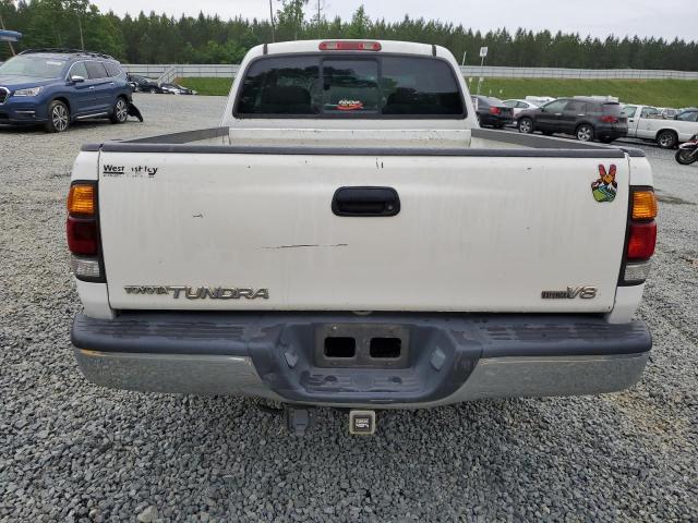5TBRT34111S167574 - 2001 TOYOTA TUNDRA ACCESS CAB 白色 照片 6