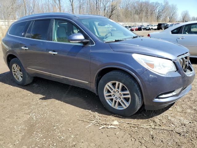 5GAKRAKD3EJ207232 - 2014 BUICK ENCLAVE BLUE photo 4