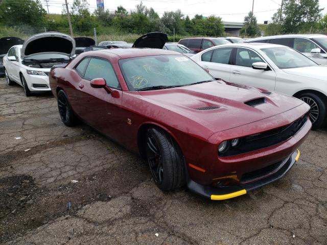 2C3CDZFJ7LH139438 - 2020 DODGE CHALLENGER R/T SCAT PACK BURGUNDY photo 1
