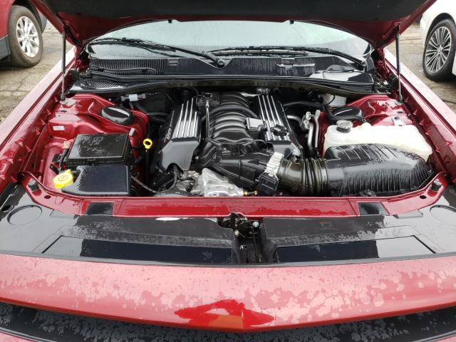 2C3CDZFJ7LH139438 - 2020 DODGE CHALLENGER R/T SCAT PACK BURGUNDY photo 7