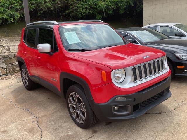 ZACCJBDT0GPC58873 - 2016 JEEP RENEGADE LIMITED RED photo 1