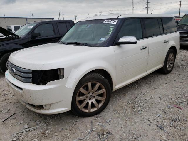 2FMGK5DC1BBD00329 - 2011 FORD FLEX LIMITED WHITE photo 1