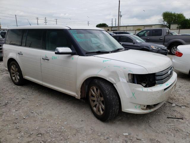 2FMGK5DC1BBD00329 - 2011 FORD FLEX LIMITED WHITE photo 4