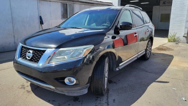 5N1AR2MN9DC646312 - 2013 NISSAN PATHFINDER S შავი ფოტო 2