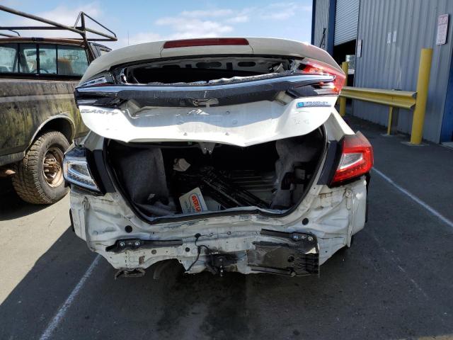 JHMZC5F12LC001163 - 2020 HONDA CLARITY WHITE photo 6