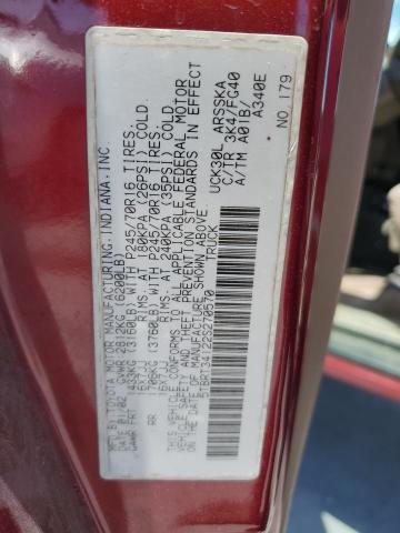 5TBRT34122S270570 - 2002 TOYOTA TUNDRA ACCESS CAB ბურგუნდია ფოტო 12
