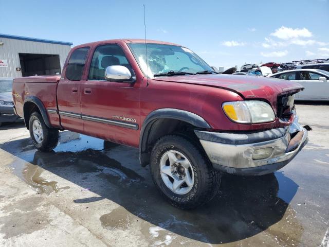 5TBRT34122S270570 - 2002 TOYOTA TUNDRA ACCESS CAB ბურგუნდია ფოტო 4