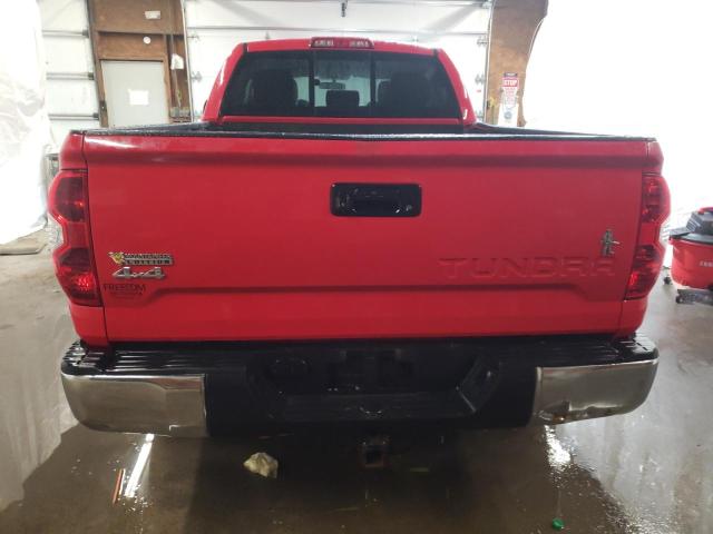 5TFUY5F18EX356928 - 2014 TOYOTA TUNDRA DOUBLE CAB SR/SR5 RED photo 6