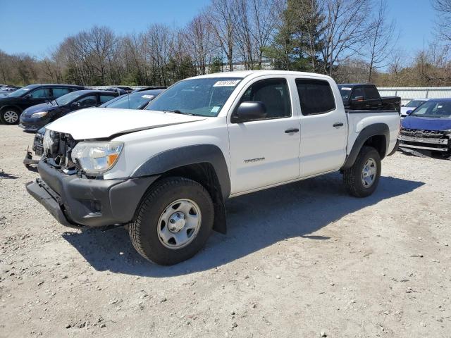 5TFLU4EN3EX103439 - 2014 TOYOTA TACOMA DOUBLE CAB WHITE photo 1