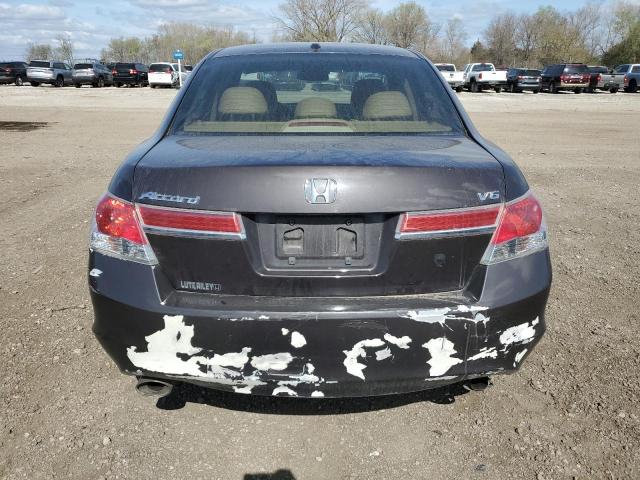 1HGCP3F80CA021275 - 2012 HONDA ACCORD EXL GRAY photo 6