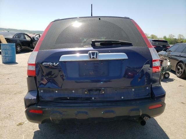 5J6RE48729L032827 - 2009 HONDA CR-V EXL BLUE photo 6