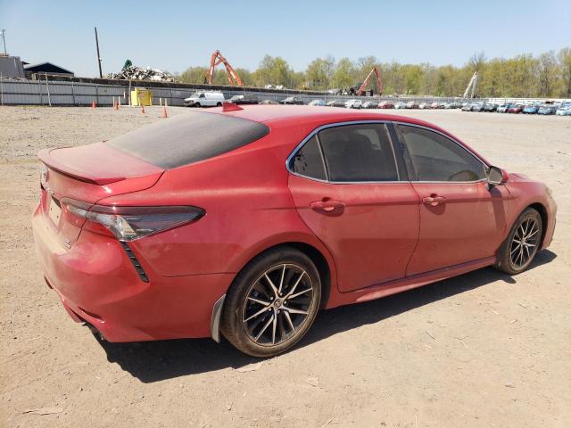 4T1G11BK4RU110230 - 2024 TOYOTA CAMRY SE NIGHT SHADE RED photo 3