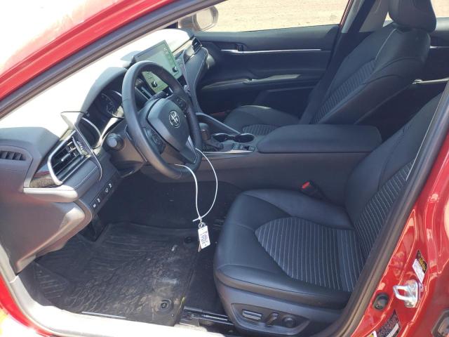 4T1G11BK4RU110230 - 2024 TOYOTA CAMRY SE NIGHT SHADE RED photo 7