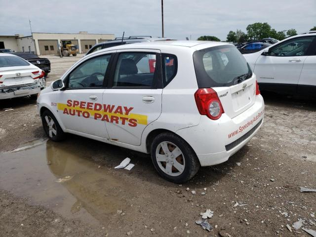 KL1TD66E19B403694 - 2009 CHEVROLET AVEO LS 白色 照片 2