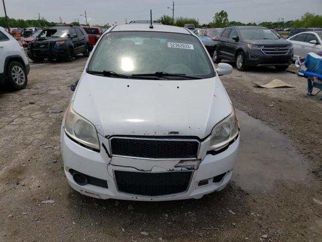 KL1TD66E19B403694 - 2009 CHEVROLET AVEO LS 白色 照片 5