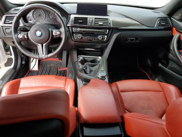 WBS3R9C59HK709694 - 2017 BMW M4 WHITE photo 8