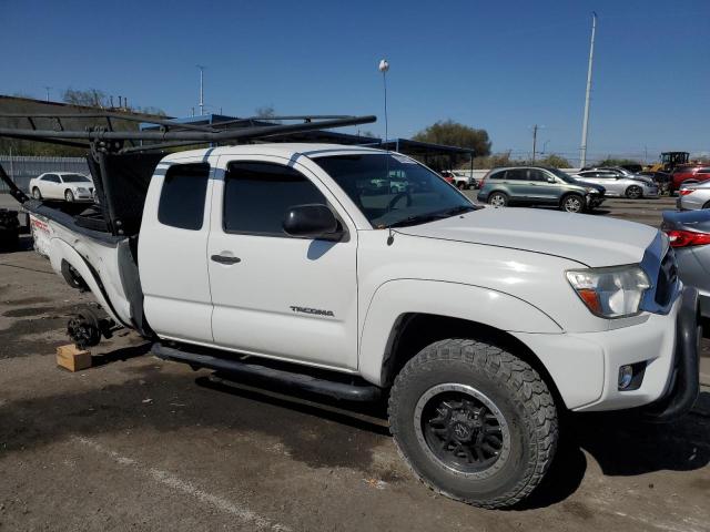 5TFTX4GN5DX020663 - 2013 TOYOTA TACOMA PRERUNNER ACCESS CAB WHITE photo 4