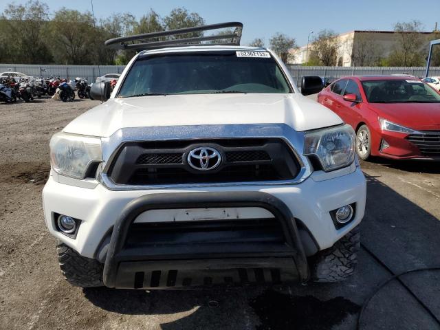 5TFTX4GN5DX020663 - 2013 TOYOTA TACOMA PRERUNNER ACCESS CAB WHITE photo 5