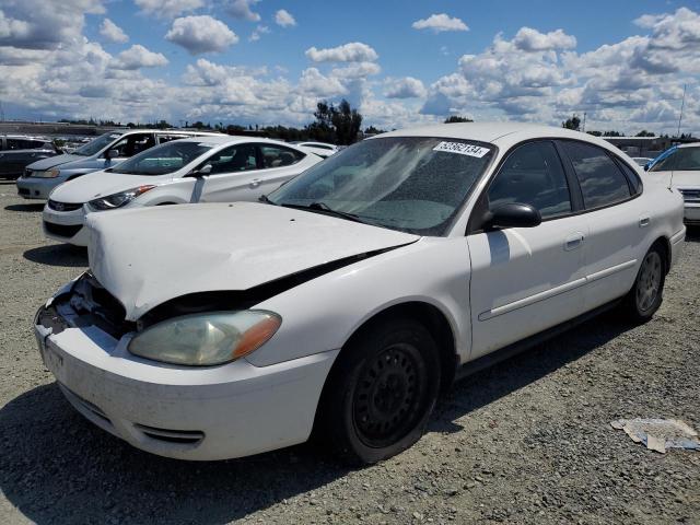 1FAFP52U64G170207 - 2004 FORD TAURUS LX WHITE photo 1