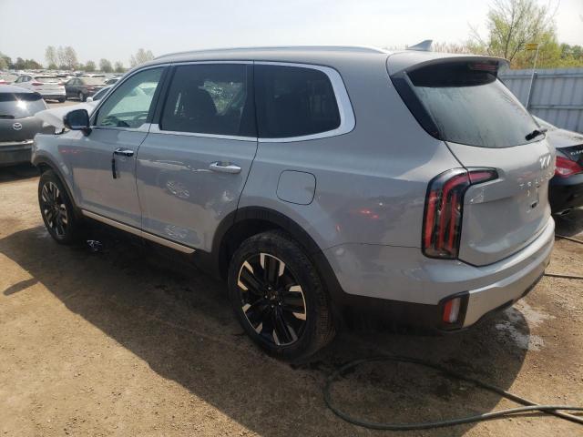 5XYP5DGC9PG328013 - 2023 KIA TELLURIDE SX GRAY photo 2