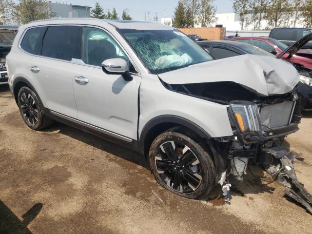 5XYP5DGC9PG328013 - 2023 KIA TELLURIDE SX GRAY photo 4