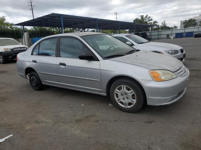 2HGES16581H564342 - 2001 HONDA CIVIC LX SILVER photo 4