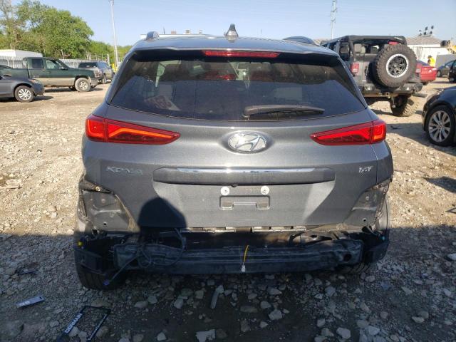 KM8K33A5XKU207398 - 2019 HYUNDAI KONA LIMITED GRAY photo 6