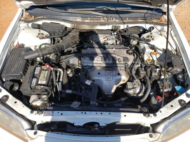 1HGCG56651A064520 - 2001 HONDA ACCORD EX WHITE photo 11