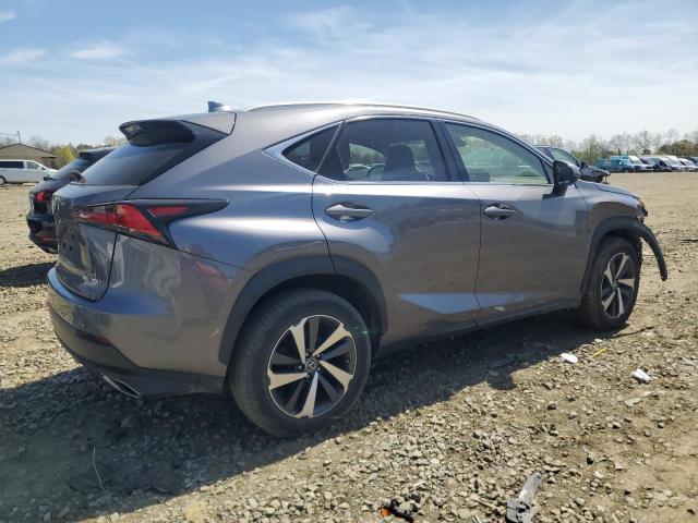 JTJBARBZXK2200779 - 2019 LEXUS NX 300 BASE ნაცრისფერი ფოტო 3
