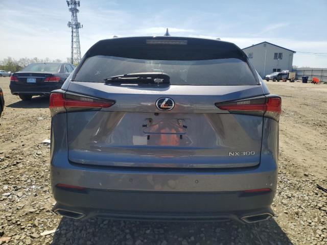 JTJBARBZXK2200779 - 2019 LEXUS NX 300 BASE ნაცრისფერი ფოტო 6