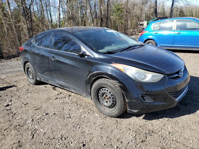 5NPDH4AE1DH403943 - 2013 HYUNDAI ELANTRA GLS BLACK photo 4