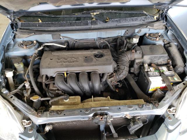 2T1KR30E57C639020 - 2007 TOYOTA COROLLA MA XR BLUE photo 11