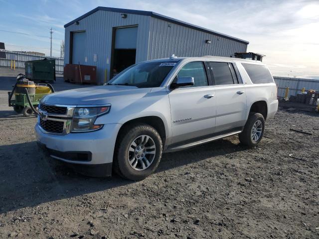 1GNSKJKC4FR603366 - 2015 CHEVROLET SUBURBAN K1500 LT SILVER photo 1