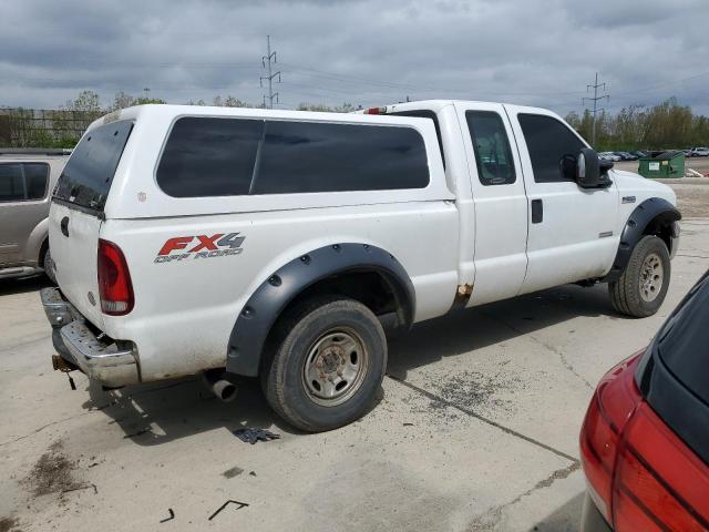 1FTSX21P25ED10303 - 2005 FORD F250 SUPER DUTY WHITE photo 3