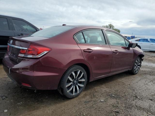 19XFB2F93EE028153 - 2014 HONDA CIVIC EXL ბურგუნდია ფოტო 3